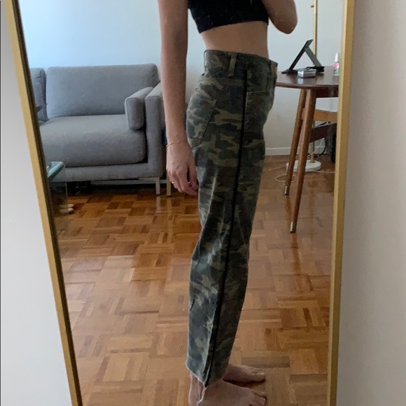 ZARA Camo high wasted Ankle Jeans - Picture 4 of 5